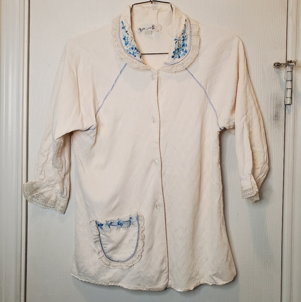 Vintage Miss America Mid Century Button Down Top
